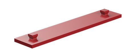 Mounting plate 15x75, red