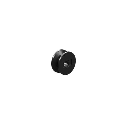 Rope pulley d=12, black