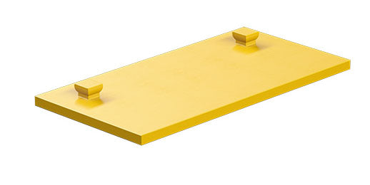 Mounting plate 30 x 60, red/ yellow/ green