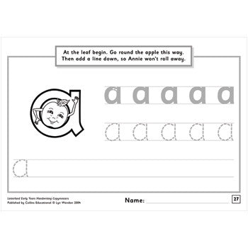 Early Years Handwriting Copymasters