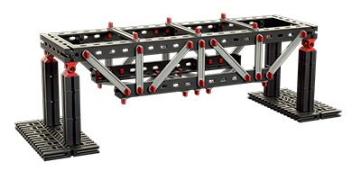 Bridge with underbeam