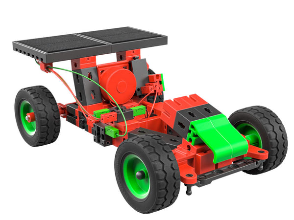 Electric vehicle with solar modules
