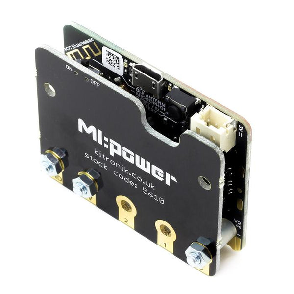 MI:power board for the  micro:bit v.1 and  v.2 (without the battery)