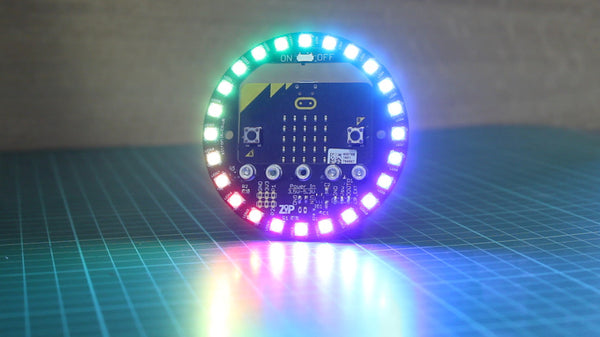 ZIP Halo, 24 neopixel LED for the BBC micro:bit