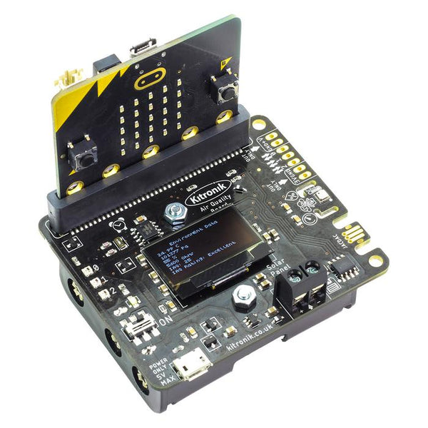 Kitronik Air Quality and Environmental Board for micro:bit