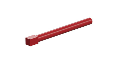 Axle 50 with square, red