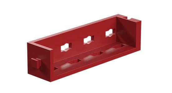 Angle girder 60, yellow/ black/ red