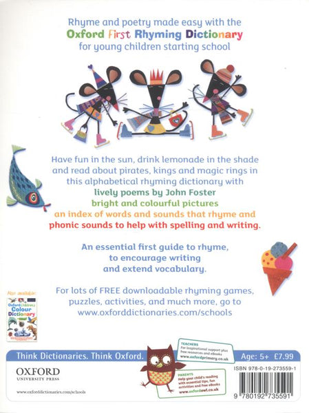 Oxford First Rhyming Dictionary
