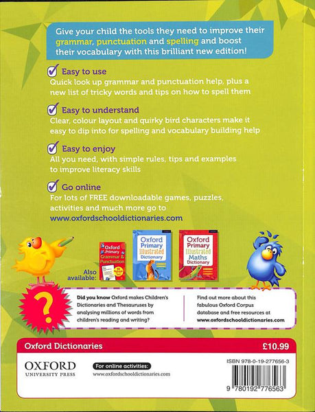 Oxford Primary Grammar, Punctuation and Spelling Dictionary