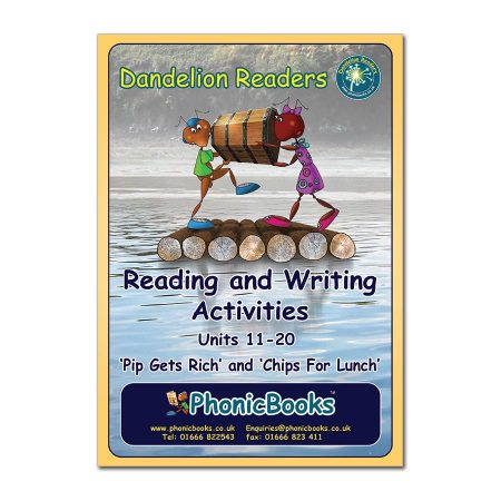 Dandelion Readers, Set 1 & 2 Units 11-20 Reading & Writing Activities