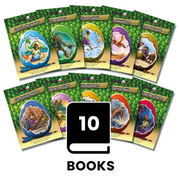 DE1 Dragon Eggs Series, Books 1-10