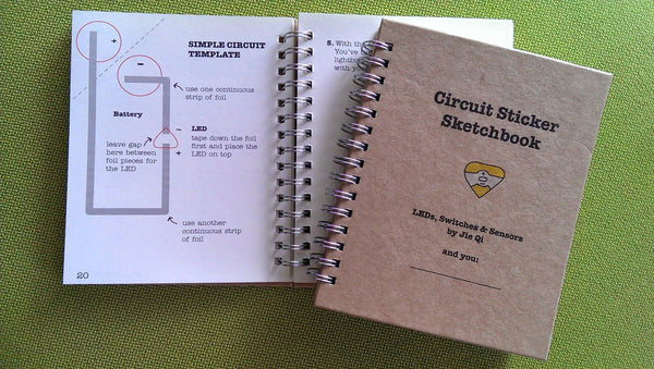 Circuit Sticker Sketchbook