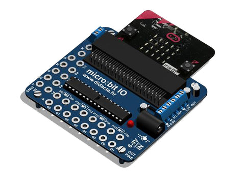 F5  8 outputs,  6 inputs I/O board (5V and 3.3 V) for micro:bit and fischertechnik
