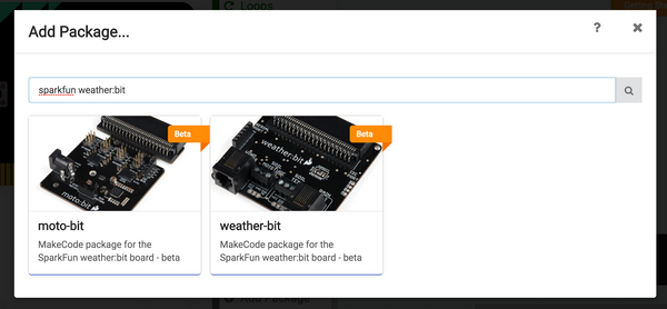 SparkFun Weather:bit