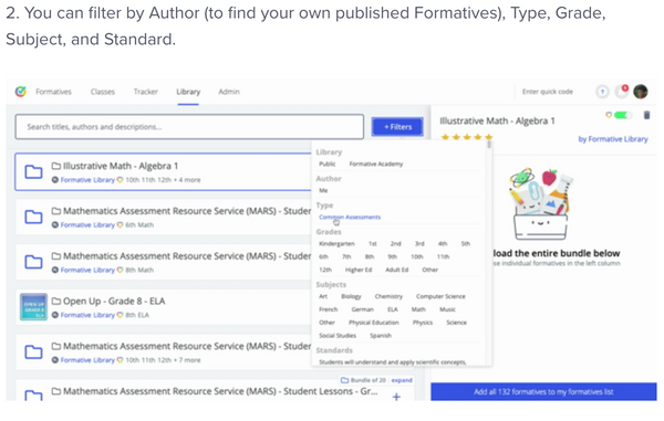 Formative Partner Plan