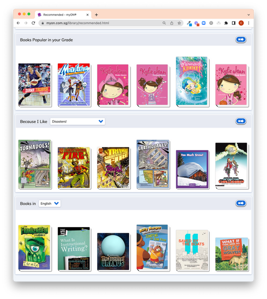 myON Digital Library + myON News – ETC Educational Technology ...