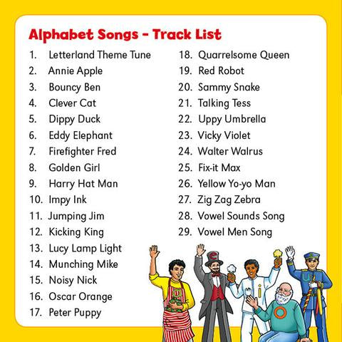 Alphabet Songs CD