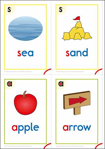 Level 1 Fix-it Phonics Keyword Cards (2nd Edition)