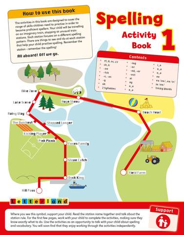 Letterland Spelling Activity Book 1