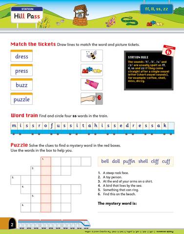 Letterland Spelling Activity Book 1