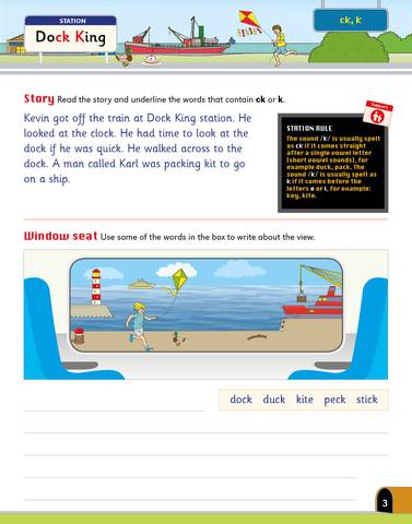 Letterland Spelling Activity Book 1