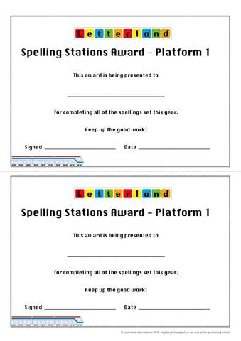 Letterland Spelling Stations 1 Teacher's Guide