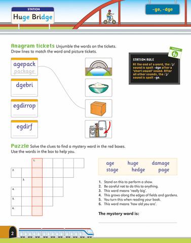 Letterland Spelling Activity Book 3
