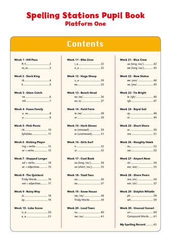 Letterland Spelling Stations 1 Pupil Pack