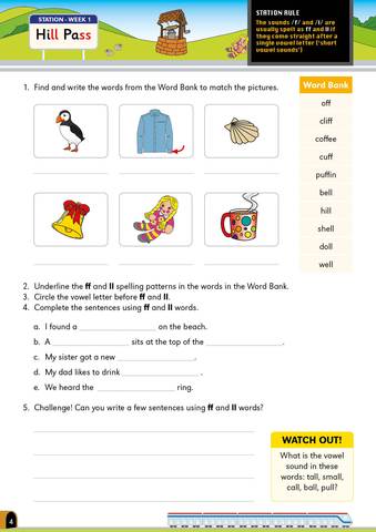 Letterland Spelling Stations 1 Pupil Pack