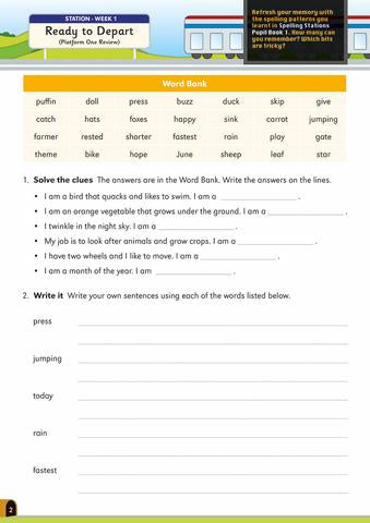 Letterland Spelling Stations 2 Pupil Pack