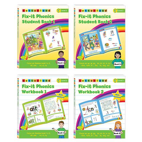 Level 3 Fix-it Phonics Student Pack (2nd edition)