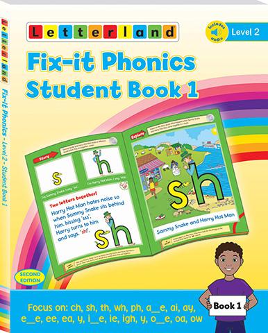 Level 2 Fix-it Phonics student pack (2nd edition)