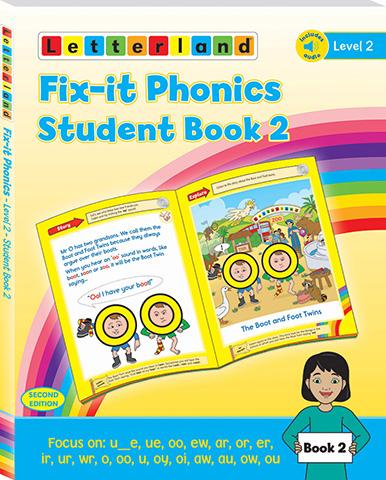 Level 2 Fix-it Phonics student pack (2nd edition)