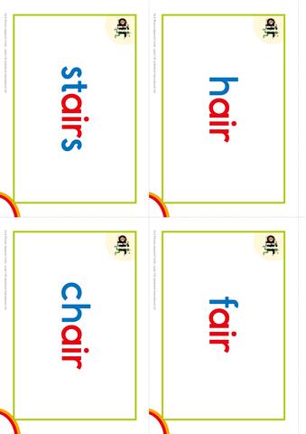 Level 3 Fix-it Phonics Keyword Cards (2nd Edition)