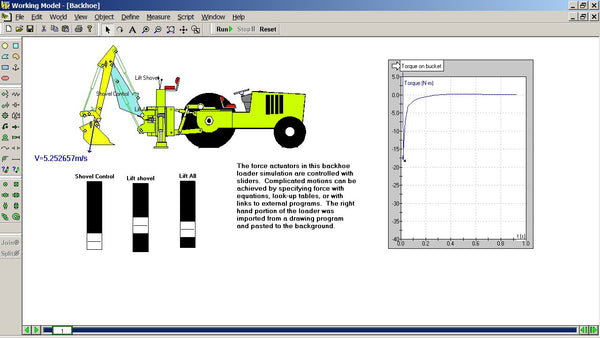 WM2D Backhoe Graphic