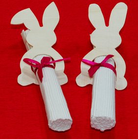 Material pack wood sawing + turning