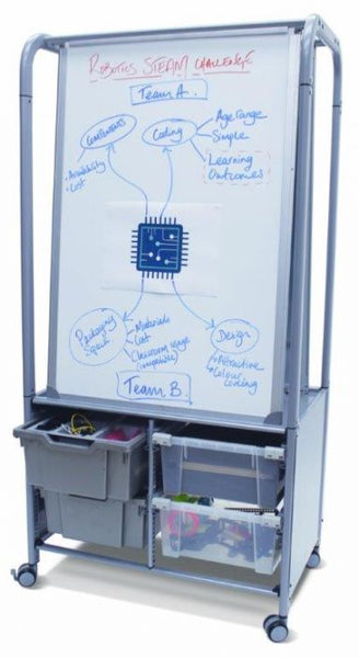 Gratnells MakerHub Trolley 4 Deep Trays