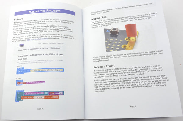 Electronic Starter kit for micro:bit