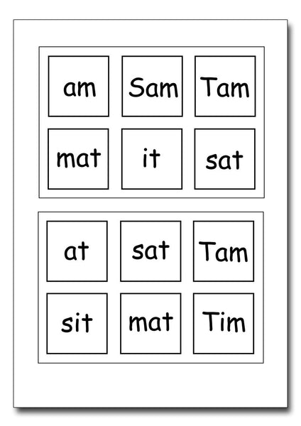 UNITS 1-10 » DR3- Set 3 Units 1-10 'Sit, Sam'