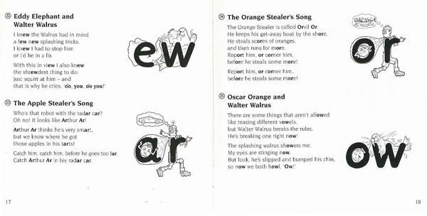 Blends and Digraphs Songs CD