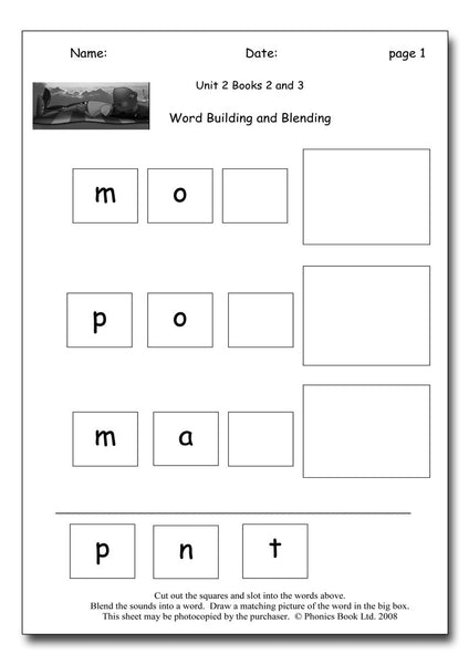 WR2 - Sets 2 & 3 Workbook - Units 1-10 Dandelion Readers