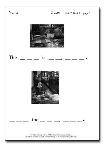 WR2 - Sets 2 & 3 Workbook - Units 1-10 Dandelion Readers